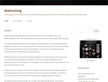 Tablet Screenshot of ekeltraining.com